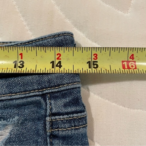 American Eagle Outfitters Super Stretch X Distressed High Rise Jegging 6 Short - Picture 10 of 12